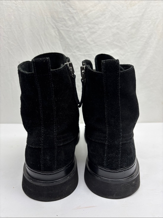Aquatalia Black Suede Chukka Boots - Lace-Up Ankle, SZ 9.5 main image 4